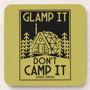 Luxury Glamping Getränkeuntersetzer