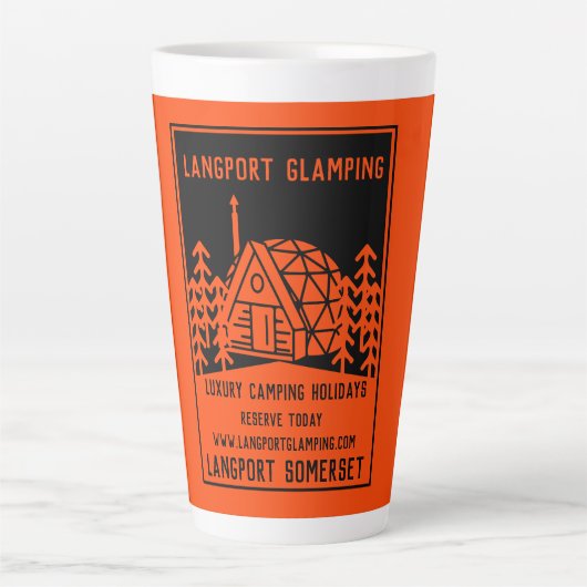 Luxury Glamping Milchtasse (Vorderseite)
