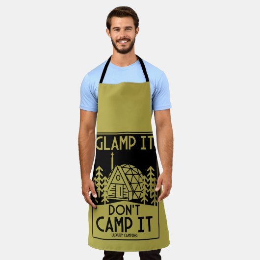 Luxury Glamping Schürze (Getragen)