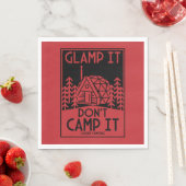 Luxury Glamping Serviette (Beispiel)