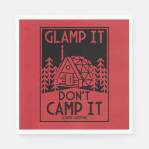 Luxury Glamping Serviette