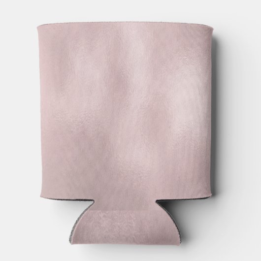 Luxury Glas Texture Rose Gold Dosenkühler (Rückseite)