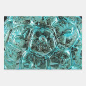 Luxury Glas Weihnachtsschmuck Juwelen Reich Geschenkpapier Set (Vorderseite 2)