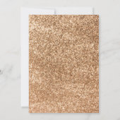 Luxury Gliter Baby Islamic Aqiqa Aqeeqah Einladung (Rückseite)