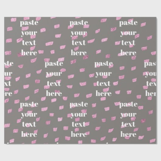 Luxury glitter abstract geschenkpapier (Flach)