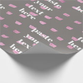 Luxury glitter abstract geschenkpapier (Ecke)