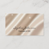 Luxury Glitter Business Card – Modern and Stylish Visitenkarte (Vorderseite)