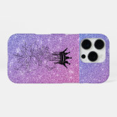 Luxury Glitzer iPhone Case Hülle (Rückseite (Horizontal))