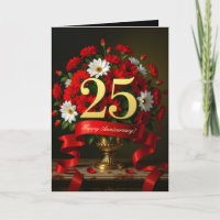 Luxury Gold 25. Hochzeitsszenario Bouquet