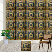 Luxury Gold Black Greece Wall Floor Küche Fliese