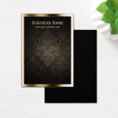 Luxury Gold Border Damask Besitzer (Schreibtisch)