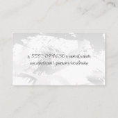 Luxury Gold Brushed Background Visitenkarte (Rückseite)