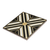 Luxury Gold Chain and Pearl Elegant Baroque design Fliese (Seite)