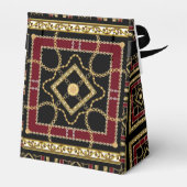 Luxury Gold Chain Baroque Elegant Vintage Design Geschenkschachtel (Rückseite)