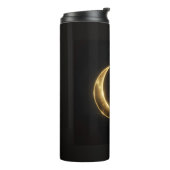 Luxury Gold Crescent Eid Mubarak Bottle Modern Isl Thermosbecher (Nach links gedreht)