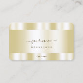 Luxury Gold Effect Beruflich und elegant Visitenkarte (Vorderseite)