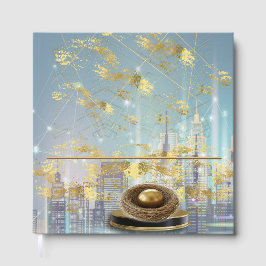 Luxury Gold Foil Easter Guest Book Gästebuch