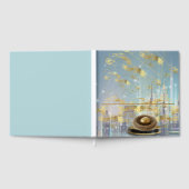  Luxury Gold Foil Easter Guest Book Gästebuch (Voll)