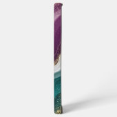 Luxury Gold Glitter Marble Pattern Samsung Galaxy Hülle (Linke Seite)