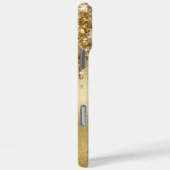 Luxury Gold Glitzer Tropfen Glam Signature Case-Mate iPhone Hülle (Rückseite / Rechts)