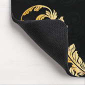 Luxury Gold Musiknote Mousepad (Ecke)