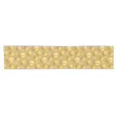 Luxury Gold Oaster Eggs Kurzer Tischläufer (Horizontal)