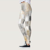 Luxury,Gold Pixels and Chessboard Leggings (Links)