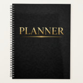 Luxury Gold Planner with Glow Line Planer (Vorderseite)