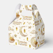 Luxury Gold Ramadan Mubarak Calligraphy Islamic Geschenkschachtel (Rückseite)