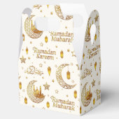 Luxury Gold Ramadan Mubarak Calligraphy Islamic Geschenkschachtel (Geöffnet)