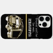 Luxury Gold Semi-Truck Image Case-Mate iPhone Hülle (Rückseite (Horizontal))
