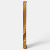 Luxury Gold Wave Phone Case Samsung Galaxy Hülle (Linke Seite)