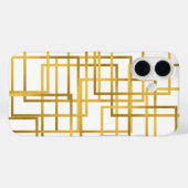 Luxury Golden geometric phone case | iphone case (Rückseite (Horizontal))