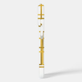 Luxury Golden geometric phone case | iphone case (Rückseite / Links)