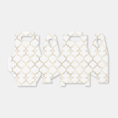 Luxury Golden Islamic Geometric Pattern Motifs Geschenkschachtel (Ungefaltet)