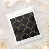 Luxury Golden Islamic Geometric Pattern Motifs Geschenktütchen (Ausgeschnitten)