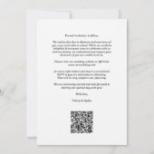 Luxury Golden Ivi Leaves Oval Frame Chic Photo Save The Date (Rückseite)