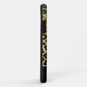 Luxury Golden Leopard Print – Stylish Case-Mate iPhone Hülle (Hinten/Rechts)