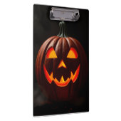 Luxury Gothic Halloween Jack-O-Lantern Clipboard Klemmbrett (Rechts)