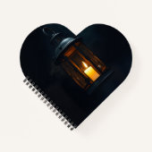 Luxury Gothic Lantern Halloween Spiral Notebook Notizblock (Vorderseite)