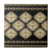 Luxury Greek Geometric Gold Pattern Fliese (Vorderseite)