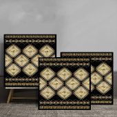 Luxury Greek Geometric Gold Pattern Fliese