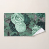 LUXURY GREEN FLORAL HAMPTON TOWEL SET (Handtuch)