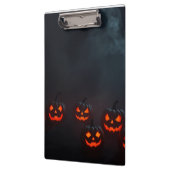 Luxury Halloween Dark Gothic Design Klemmbrett (Links)