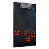 Luxury Halloween Dark Gothic Design Klemmbrett (Rechts)