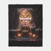 Luxury Halloween Fleece Blanket 2025 🎃🖤 (Vorderseite)