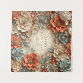 luxury happy new year 2026 party backdrop wandteppich (Vorderseite (Horizontal))