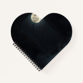 Luxury Haunted Gothic Mirror Halloween Notebook Notizblock (Vorderseite)