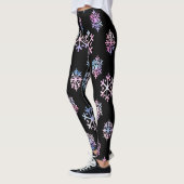 Luxury Holographic Snowflake Christmas Collection Leggings (Links)