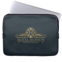 Luxury Hotel Branding Mit Monogramm